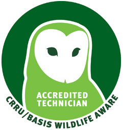 CRRU wildlife aware accredited technician